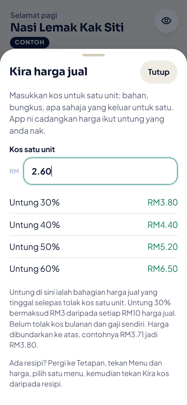 Skrin Kira harga jual