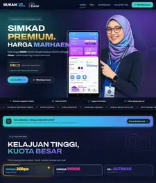 Laman funnel untuk penjual pelan telefon