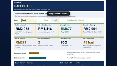 Demo produk 75 saat, setiap bingkai sebenar