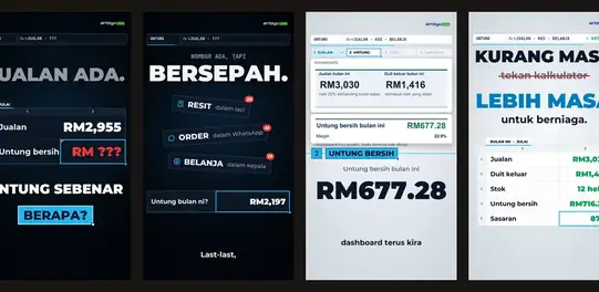 Filem tanpa hos, satu petak untung dari gelap ke terang