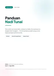 Panduan pengguna Nadi Tunai