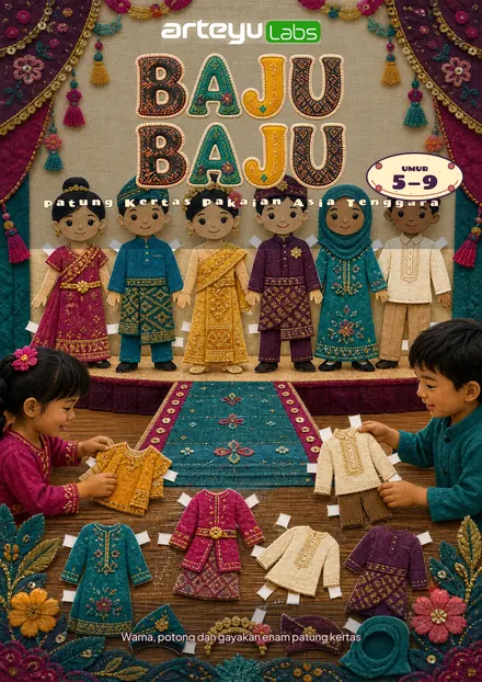 Baju-Baju — Reka dan warna baju untuk setiap majlis.