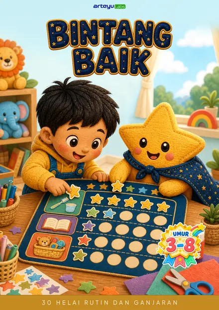 Bintang Baik - Carta tabiat baik dan aktiviti pujian.