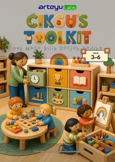 Cikgu Toolkit — Bahan kelas untuk guru: carta, kad dan lembaran.
