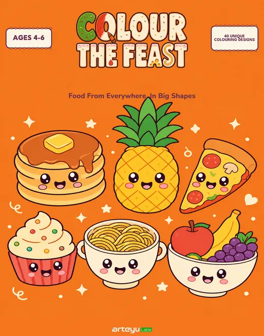 Colour the Feast — kulit hadapan