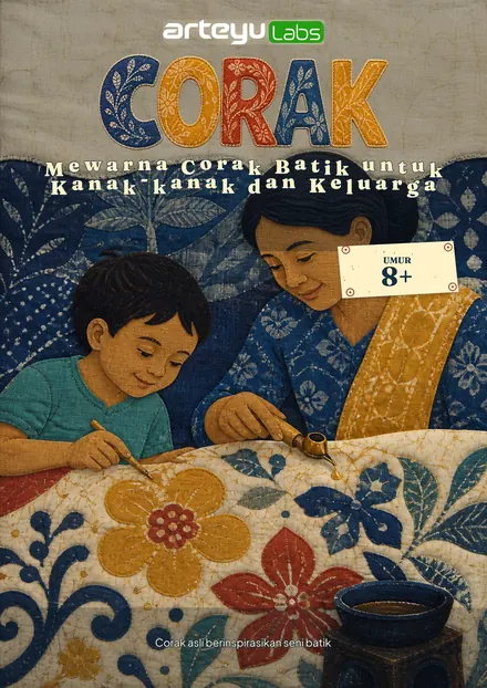 Corak — Corak dan motif untuk diwarna dan disambung.
