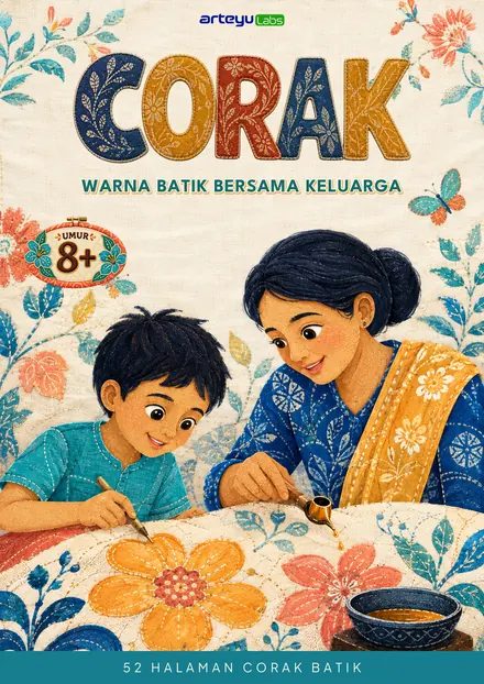 Corak - Corak dan motif untuk diwarna dan disambung.