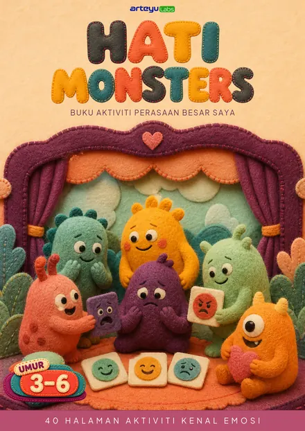 Hati Monsters - Monster comel untuk berbual pasal perasaan.