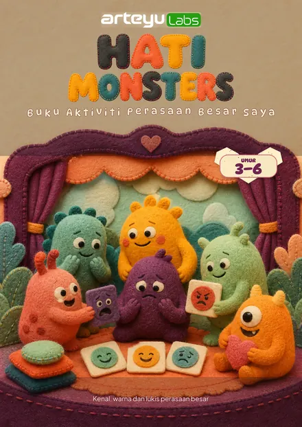Hati Monsters — Monster comel untuk berbual pasal perasaan.