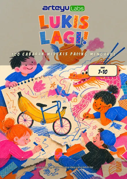 Lukis Lagi — Latihan melukis langkah demi langkah.