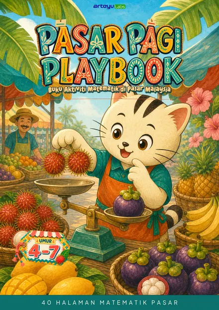 Pasar Pagi Playbook - Aktiviti bertema pasar pagi Malaysia.