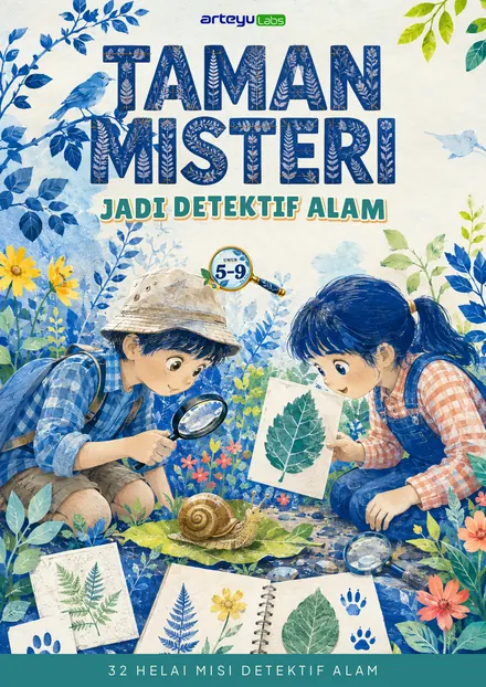Taman Misteri - Taman penuh rahsia untuk diterokai dan diwarna.