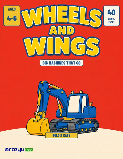 Wheels and Wings — kulit hadapan